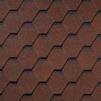 Гибкая черепица Quiet Tile Shadow Карминно-красный