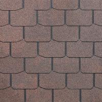 Окисленная Гибкая черепица Docke Standard Крона Коричневый (1кв.м)