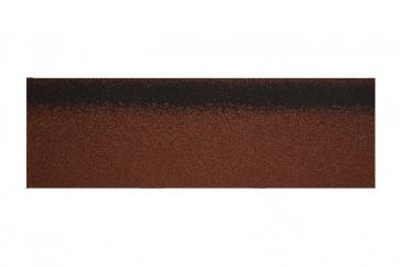 Коньково-карнизная черепица Alta-Roof Классик Красный с оттенением А-hr-7, 1уп.=6,6м2.
